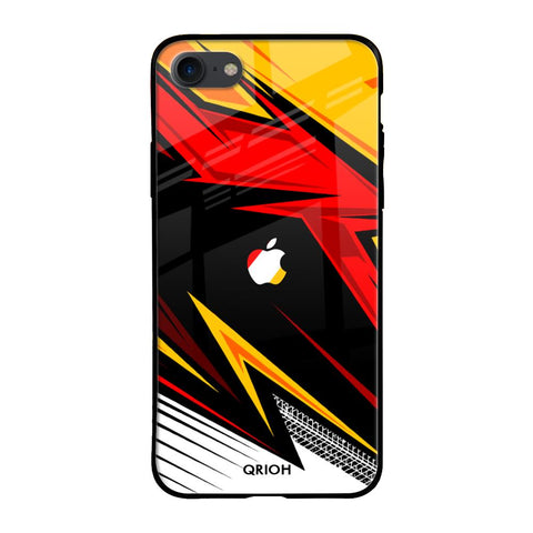 Race Jersey Pattern iPhone SE 2020 Glass Cases & Covers Online