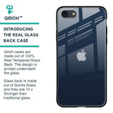 Overshadow Blue Glass Case For iPhone SE 2020