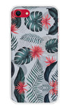 Retro Floral Leaf iPhone SE 2020 Back Cover
