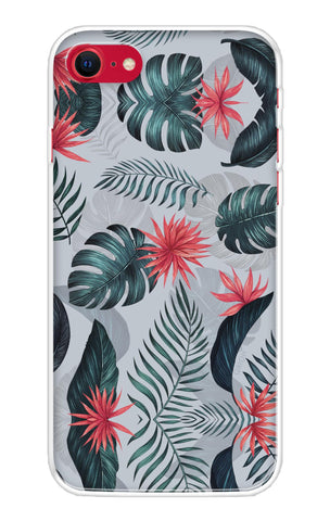 Retro Floral Leaf iPhone SE 2020 Back Cover