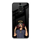 Punjabi Singer Poster Xiaomi Redmi Note 9 Pro Glass Back Cover Online