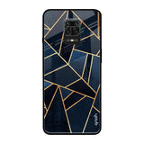 Abstract Tiles Xiaomi Redmi Note 9 Pro Glass Back Cover Online