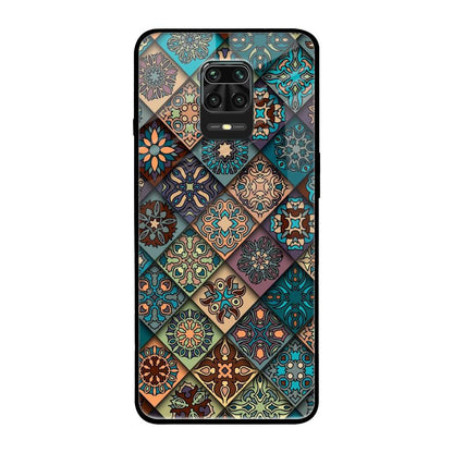 Retro Art Xiaomi Redmi Note 9 Pro Glass Back Cover Online