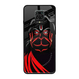 Lord Hanuman Xiaomi Redmi Note 9 Pro Glass Back Cover Online