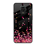 Heart Rain Fall Xiaomi Redmi Note 9 Pro Glass Back Cover Online
