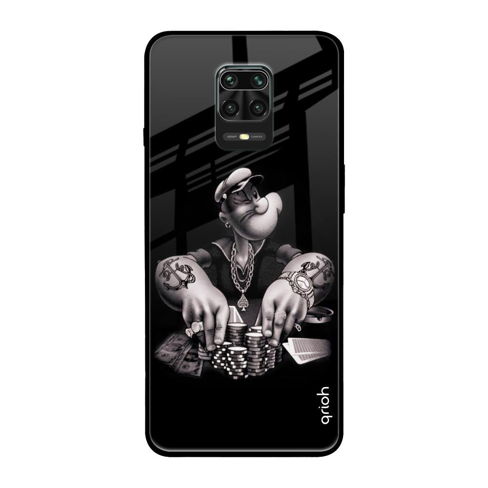 Gambling Problem Xiaomi Redmi Note 9 Pro Glass Back Cover Online