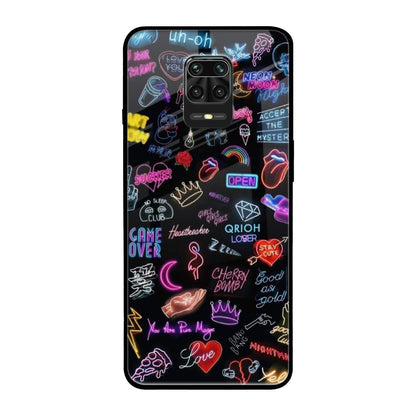 Accept The Mystery Mi Redmi Note 9 Pro Glass Cases & Covers Online