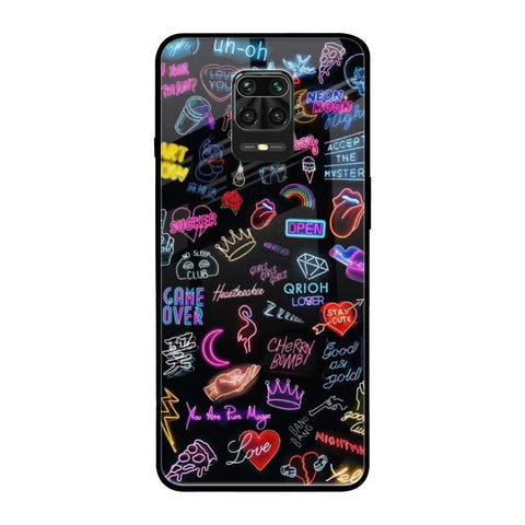 Accept The Mystery Mi Redmi Note 9 Pro Glass Cases & Covers Online