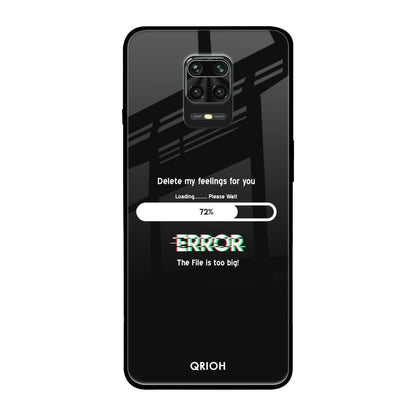Error Xiaomi Redmi Note 9 Pro Glass Back Cover Online