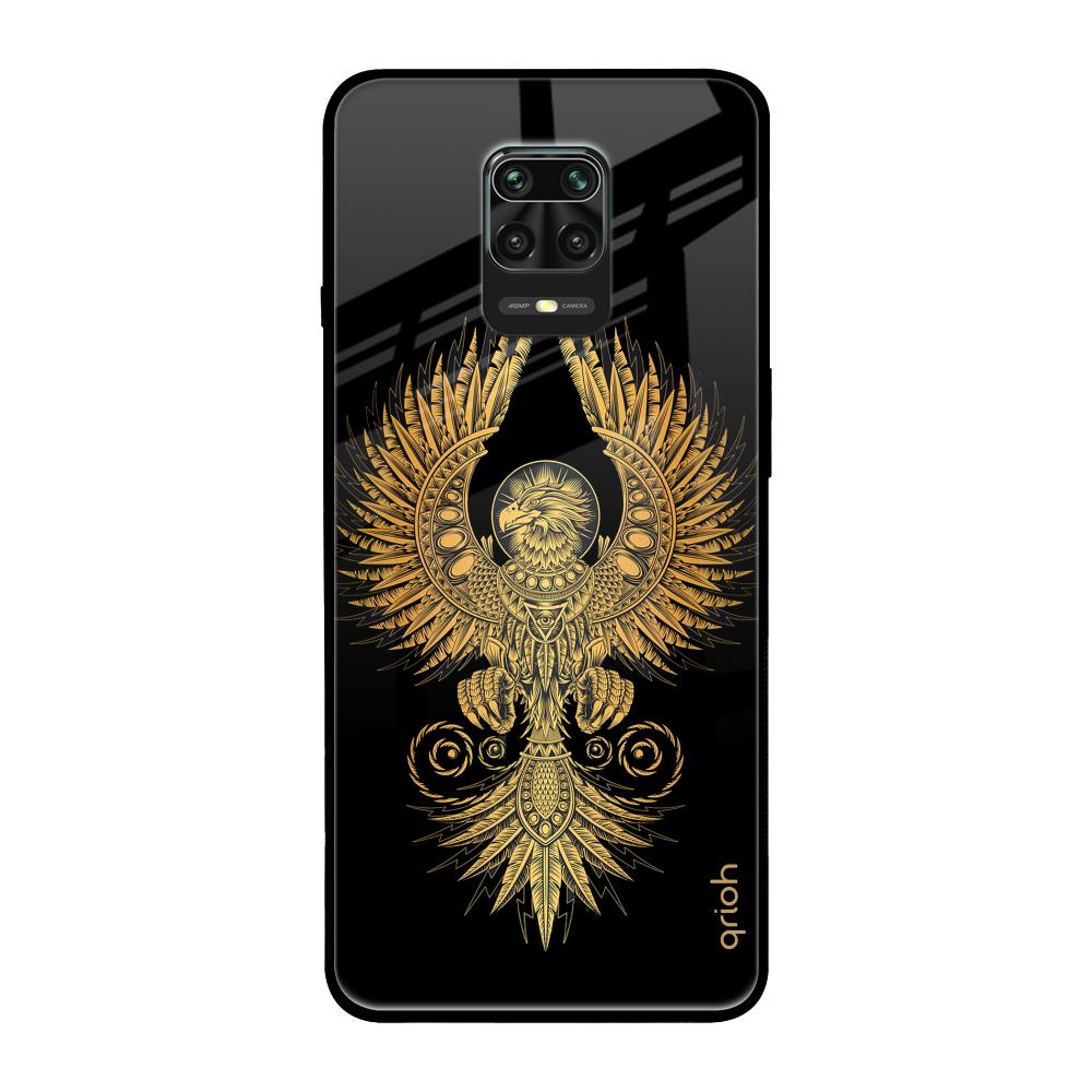 Mythical Phoenix Art Xiaomi Redmi Note 9 Pro Glass Back Cover Online