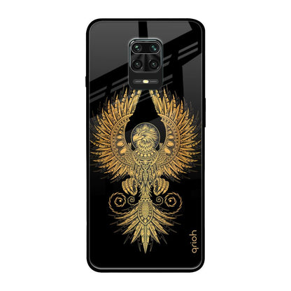 Mythical Phoenix Art Xiaomi Redmi Note 9 Pro Glass Back Cover Online
