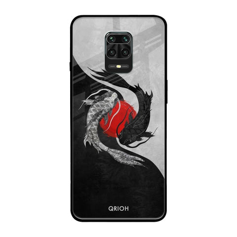 Japanese Art Xiaomi Redmi Note 9 Pro Glass Back Cover Online