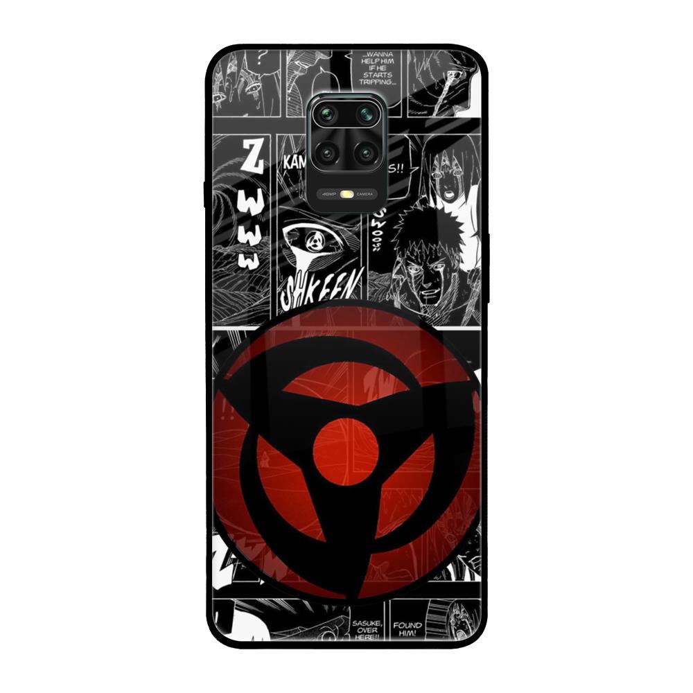 Sharingan Xiaomi Redmi Note 9 Pro Glass Back Cover Online