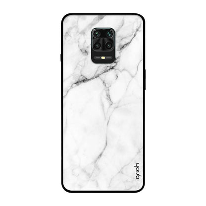 Modern White Marble Xiaomi Redmi Note 9 Pro Glass Back Cover Online