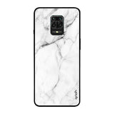 Modern White Marble Xiaomi Redmi Note 9 Pro Glass Back Cover Online
