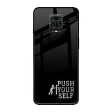 Push Your Self Xiaomi Redmi Note 9 Pro Glass Back Cover Online