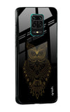 Golden Owl Glass Case for Xiaomi Mi 10i 5G