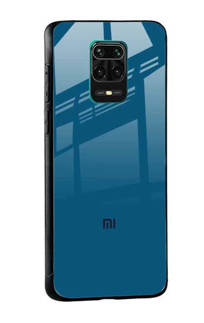 Cobalt Blue Glass Case for Xiaomi Mi 10i 5G