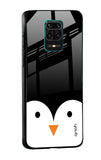 Cute Penguin Glass Case for Xiaomi Mi 10i 5G
