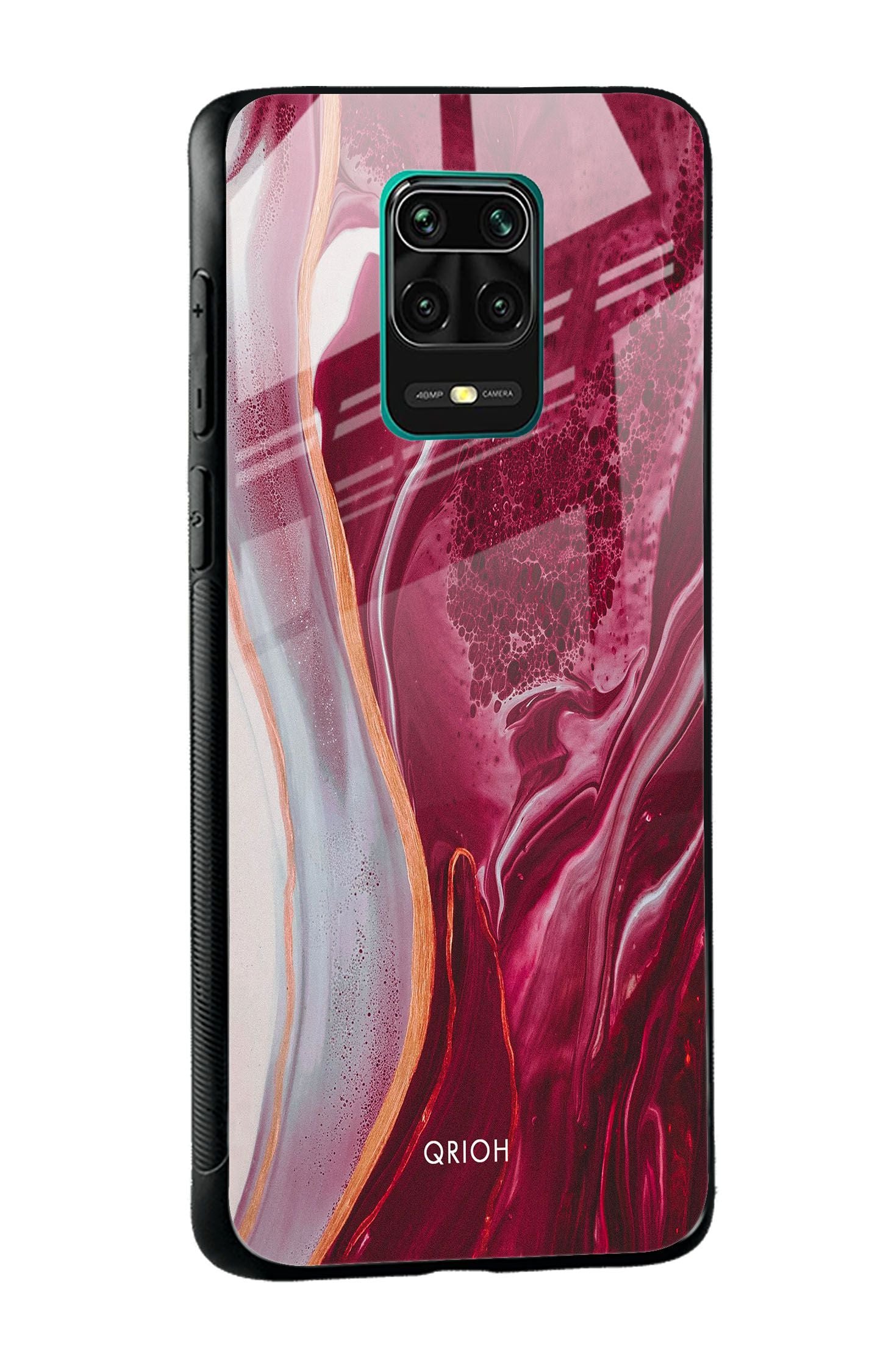 Crimson Ruby Glass Case for Xiaomi Mi 10i 5G