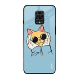 Adorable Cute Kitty Redmi Note 9 Pro Glass Cases & Covers Online