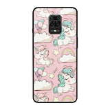Balloon Unicorn Redmi Note 9 Pro Glass Cases & Covers Online