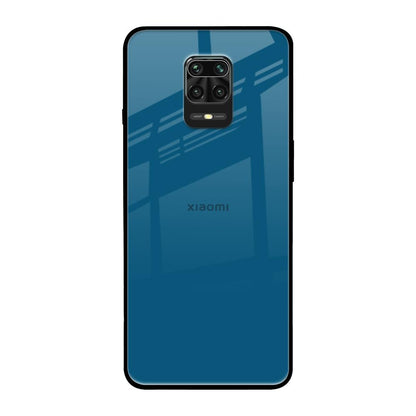 Cobalt Blue Xiaomi Redmi Note 9 Pro Glass Back Cover Online