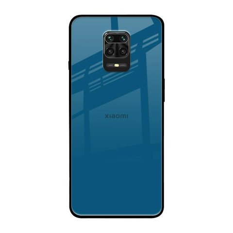 Cobalt Blue Xiaomi Redmi Note 9 Pro Glass Back Cover Online