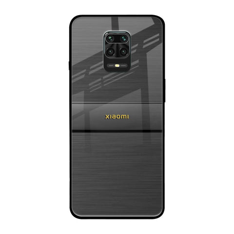 Grey Metallic Glass Xiaomi Redmi Note 9 Pro Glass Back Cover Online