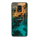 Watercolor Wave Xiaomi Redmi Note 9 Pro Glass Back Cover Online
