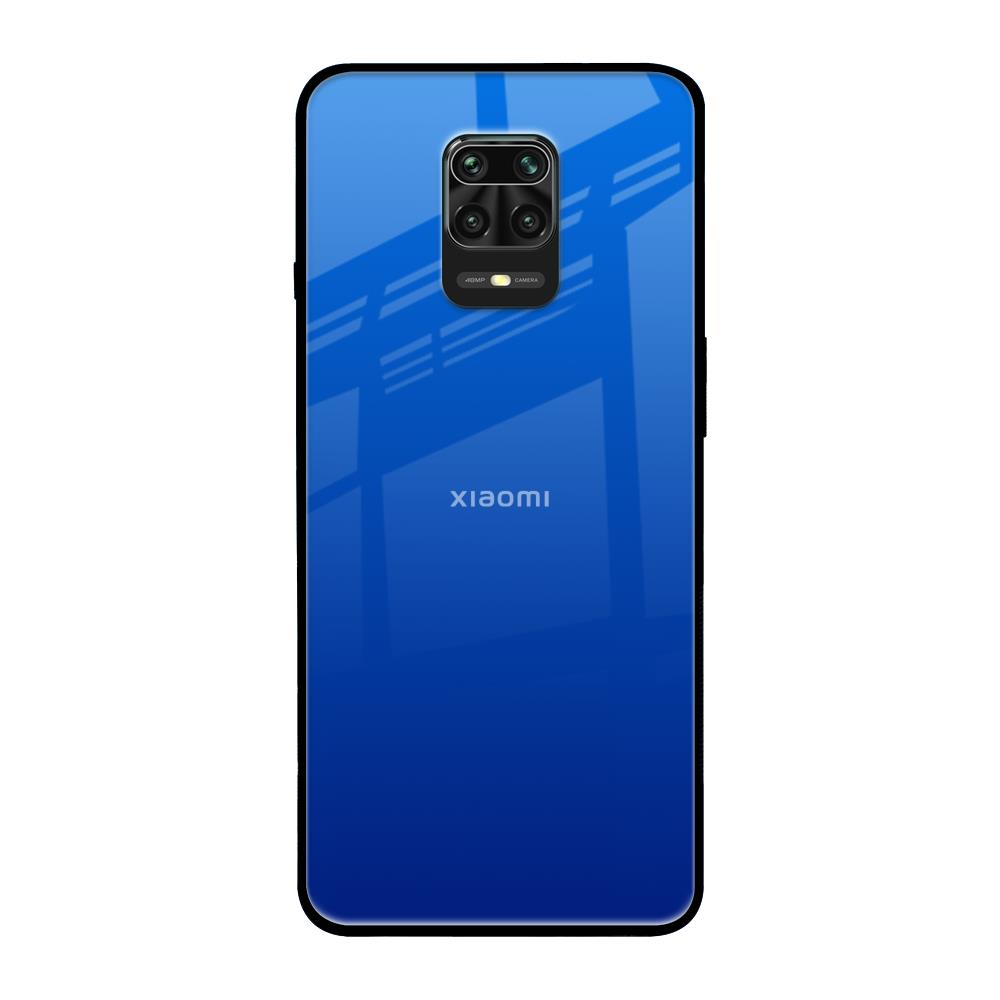 Egyptian Blue Xiaomi Redmi Note 9 Pro Glass Back Cover Online