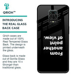 Motivation Glass Case for Xiaomi Redmi Note 9 Pro