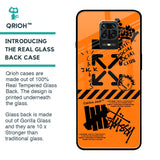 Anti Social Club Glass Case for Xiaomi Redmi Note 9 Pro