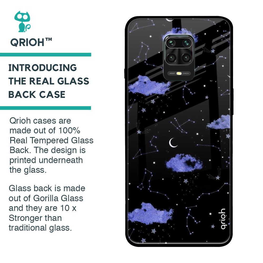 Constellations Glass Case for Xiaomi Redmi Note 9 Pro