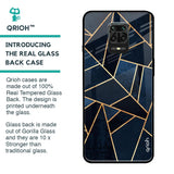 Abstract Tiles Glass case for Xiaomi Redmi Note 9 Pro