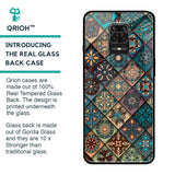 Retro Art Glass case for Xiaomi Redmi Note 9 Pro
