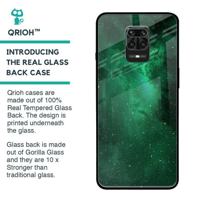 Emerald Firefly Glass Case For Xiaomi Redmi Note 9 Pro