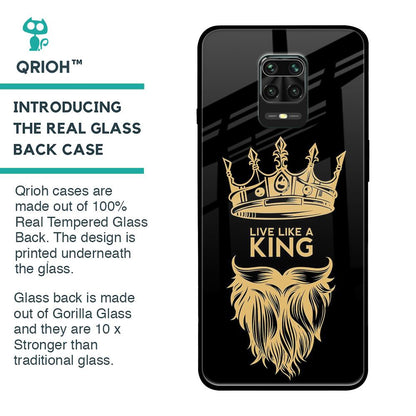 King Life Glass Case For Xiaomi Redmi Note 9 Pro
