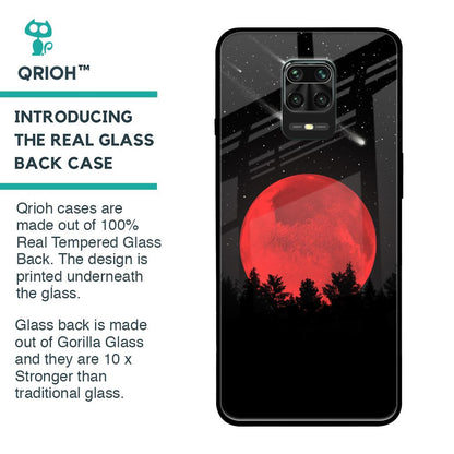 Moonlight Aesthetic Glass Case For Xiaomi Redmi Note 9 Pro