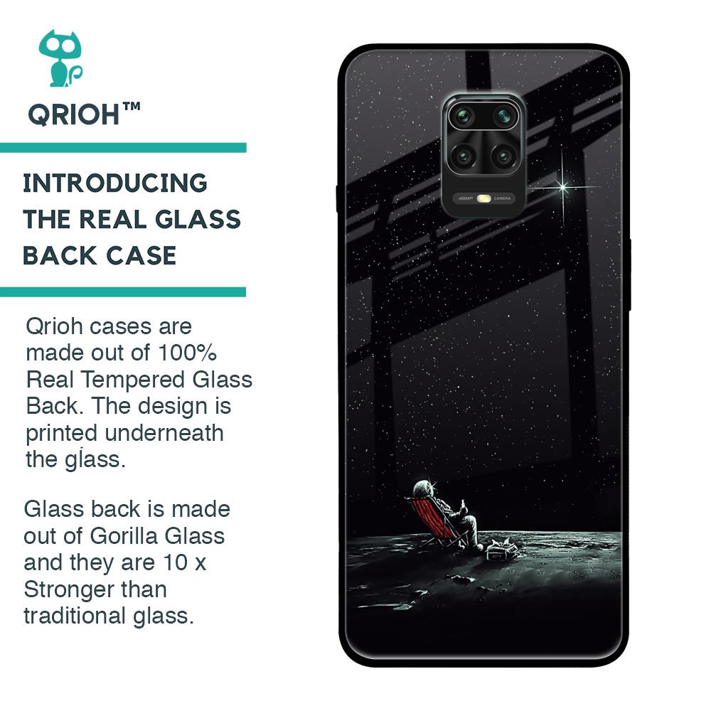 Relaxation Mode On Glass Case For Xiaomi Redmi Note 9 Pro