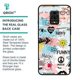 Just For You Glass Case For Xiaomi Redmi Note 9 Pro