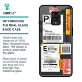 Cool Barcode Label Glass case For Xiaomi Redmi Note 9 Pro