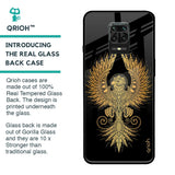 Mythical Phoenix Art Glass Case for Xiaomi Redmi Note 9 Pro