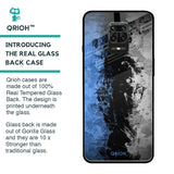 Dark Grunge Glass Case for Xiaomi Redmi Note 9 Pro