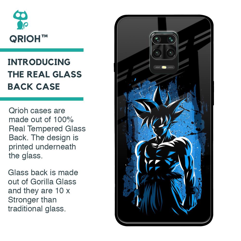 Splatter Instinct Glass Case for Xiaomi Redmi Note 9 Pro