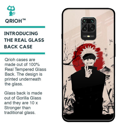 Manga Series Glass Case for Xiaomi Redmi Note 9 Pro