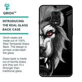 Wild Lion Glass Case for Xiaomi Redmi Note 9 Pro