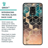 Bronze Texture Glass Case for Xiaomi Redmi Note 9 Pro