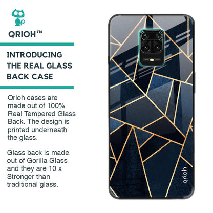 Abstract Tiles Glass case for Redmi Note 9 Pro