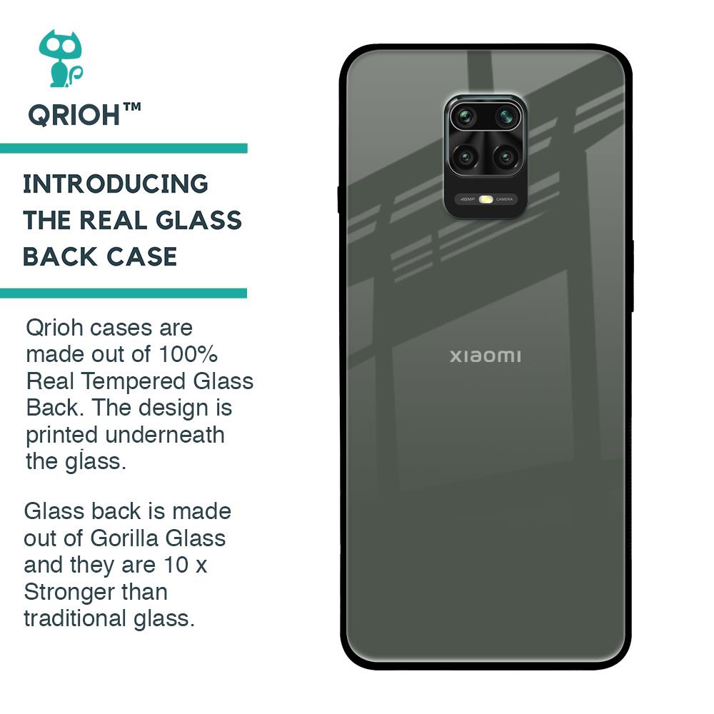 Charcoal Glass Case for Xiaomi Redmi Note 9 Pro
